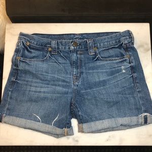 J crew denim shorts size 28